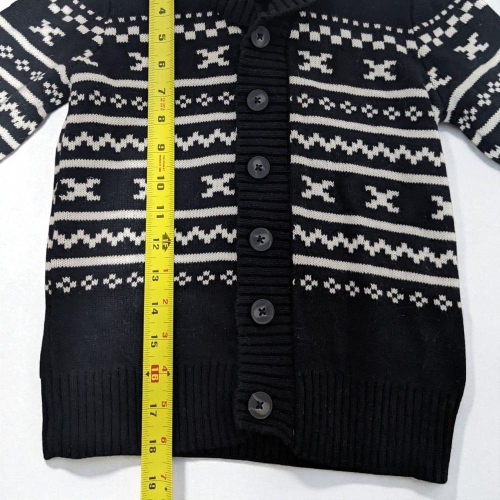 Joe Fresh Black and White Kids Sweater - Picture 3 of 6